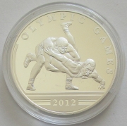 Kazakhstan 100 Tenge 2010 Olympics London Wrestling Silver