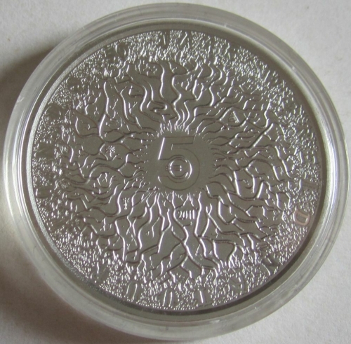Niederlande 5 Euro 2011 50 Jahre WWF PP (lose)