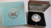 China 10 Yuan 2006 Lunar Dog Blossom 1 Oz Silver