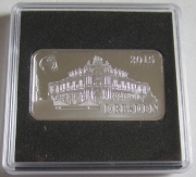 Salomonen 2 Dollars 2015 Wahrzeichen Semperoper in Dresden