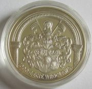 Poland 10 Zlotych 2000 1000 Years Wroclaw Silver