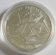 Poland 10 Zloty 2001 Constitutional Tribunal Silver