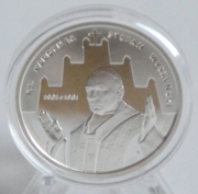 Poland 10 Zlotych 2001 Stefan Cardinal Wyszynski Silver