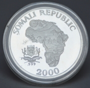 Somalia 10 Dollars 2000 Affe