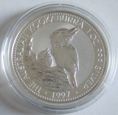 Australien 1 Dollar 1997 Kookaburra