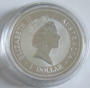 Australia 1 Dollar 1997 Kookaburra 1 Oz Silver