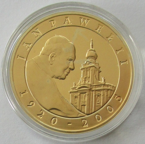 Polen 10 Zlotych 2005 Papst Johannes Paul II.