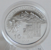 Poland 10 Zlotych 2007 Ignacy Domeyko Silver