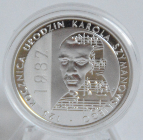 Polen 10 Zlotych 2007 Karol Szymanowski