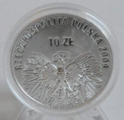 Poland 10 Zlotych 2009 20 Years General Elections Silver