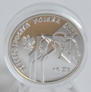 Poland 10 Zlotych 2008 Sybiracy Silver