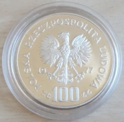 Polen 100 Zlotych 1977 Tiere Wisent